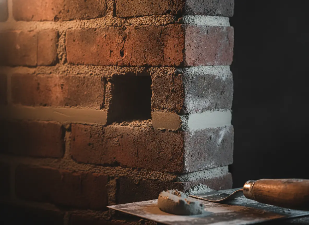 Tuckpointing & Repointing — material and detail study