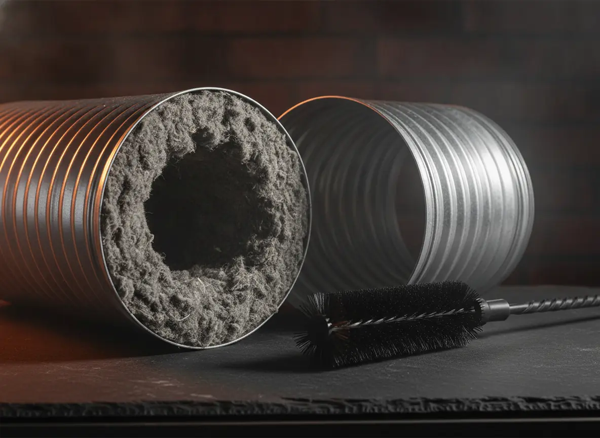 Dryer Vent Cleaning — material and detail study